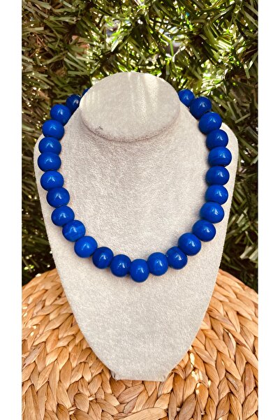 wanwa aksesuar Big Glass Bead Necklace