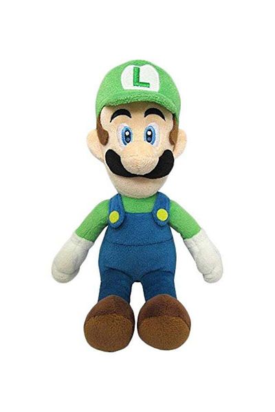 MARAH TOYS Super Mario Plush Doll - Luigi Design by Sanei, 20cm