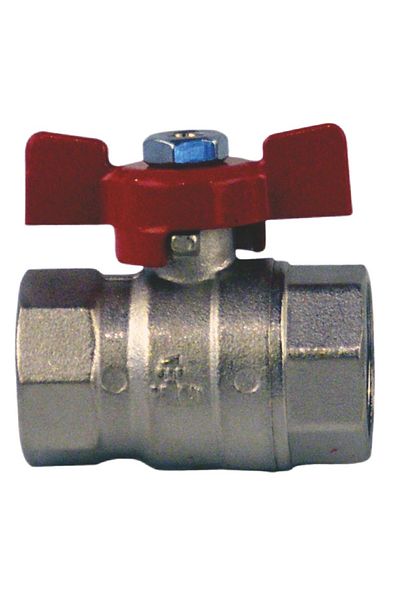 flores Butterfly water valve, 3/4, Fi + Fi
