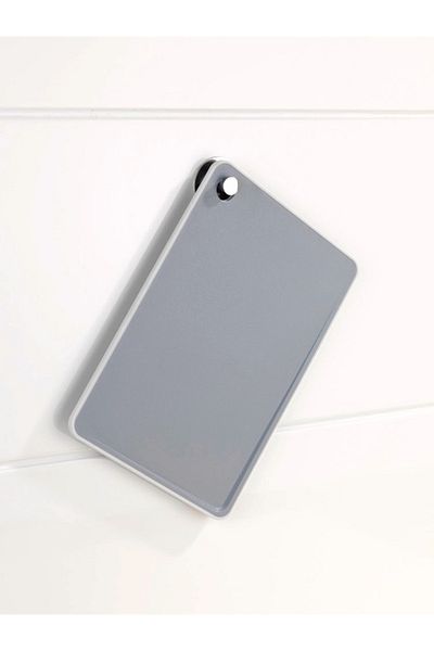 Saban Basic L Cutting Board |   Antibacterial, Non-Slip, Slotted for Watery Dishes, Food Grade 36X26 cm
