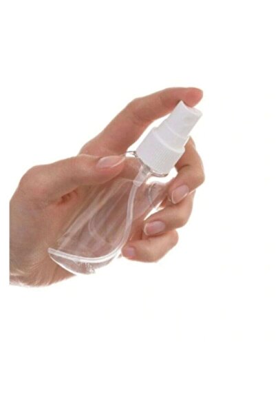 MIRXBUS 5 Adet 100cc Plastik Parfüm Dezanfektan Şişe'si Fısfıslı Cok Amaclı B...