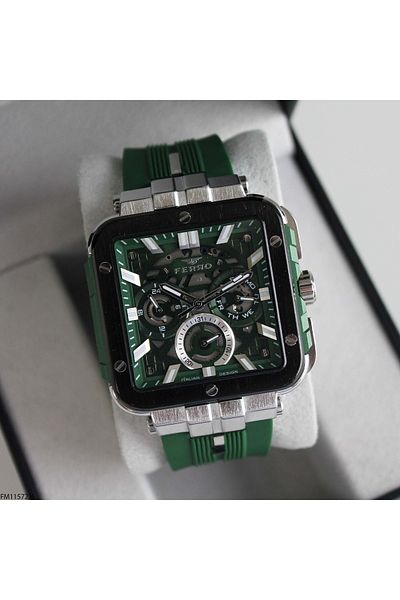 FERRO Fm11572J6 Men's Wrist Watch with Silicone Cord