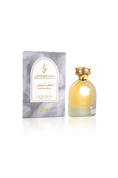 Mamlakat Al Oud قطن أبيض، مجموعة رويال كوتون - 100 مل، أو دو برفيوم للنساء
