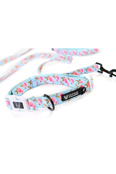 Famous Frenchie Zgarda pentru caini, Famous Frenchie, Roses are Pink