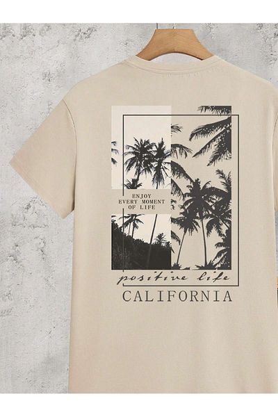 Velostra Unixsex T-Shirt and Shorts Duo Set California Printed