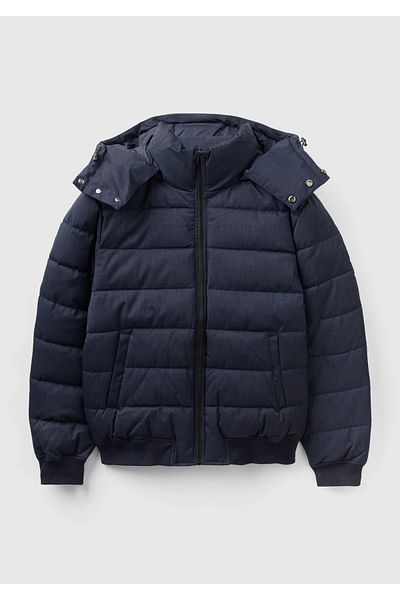 United Colors of Benetton Navy Blue Men's Coat