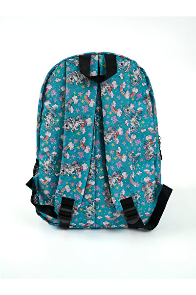 Rosmod Rucsac UNISEX NEGRU CU MODEL CU Ochiuri libere