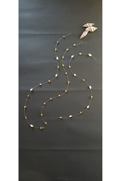 tutu tasarım alaçatı Hair Bead Triple Set Hair Accessory