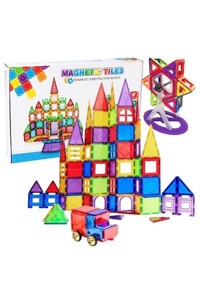 ideal STORE Intelligent Magnetic Construction Set idealSTORE, 106 Pieces, Multicolored