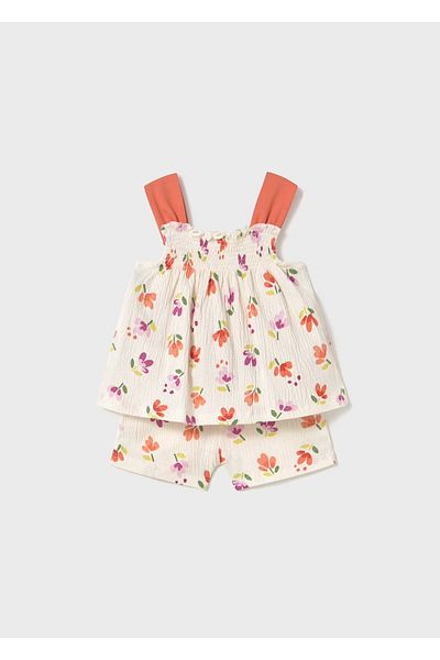 MAYORAL Baby Girl Shorts and T-Shirt Set