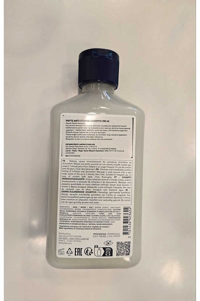 Phyto Anti-Itching Dermo-Soothing Shampoo 250ml