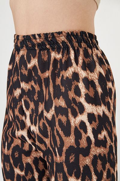 My Peak Monaco Leopard Pocketless Trousers