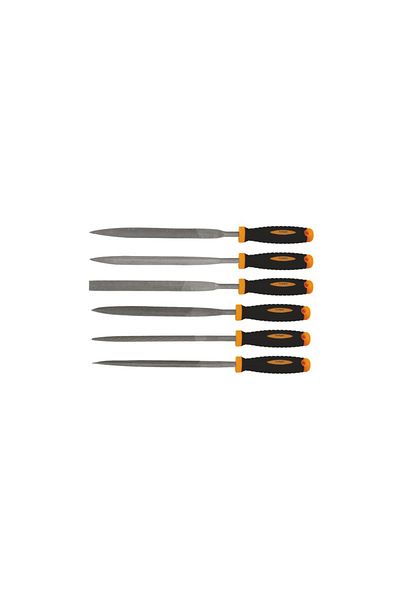 flores Small file set, 4", 155 mm, 6 pcs / set