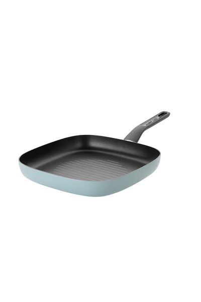Berghoff Tigaie grill din ardezie, 26 cm, aluminiu, albastră
