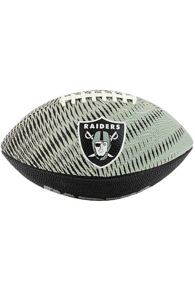 Wilson NFL Team Tailgate Las Vegas Raiders Jr Ball, Unisex american football balls