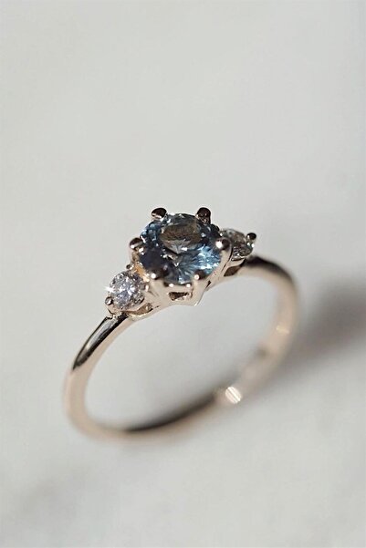 Cem Aykan Kuyumculuk İYOLİT PIRLANTA TEKTAŞ YÜZÜK - AK349