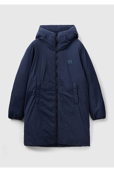 United Colors of Benetton Navy Blue Men's Long Coat