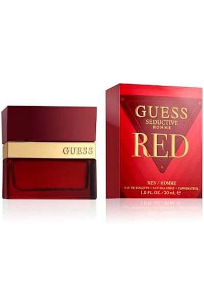 Guess Guess Seductive Red Men/Homme Eau de Toilette Cologne Spray For Men, 1.0 Fl. Oz.