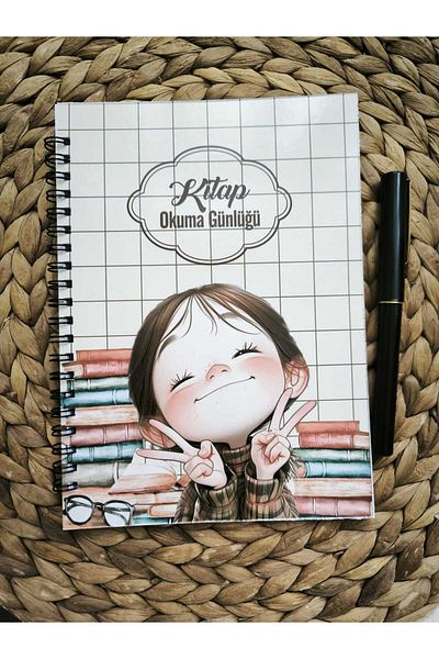 SelisCraft Book Reading Diary Mdl02 / Agenda / Notebook / Schedule Reading / Reading Planner Read, Track