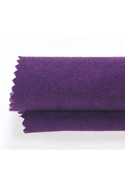 Demor Home Velvet Textured Amethyst Color Carefree Tablecloth