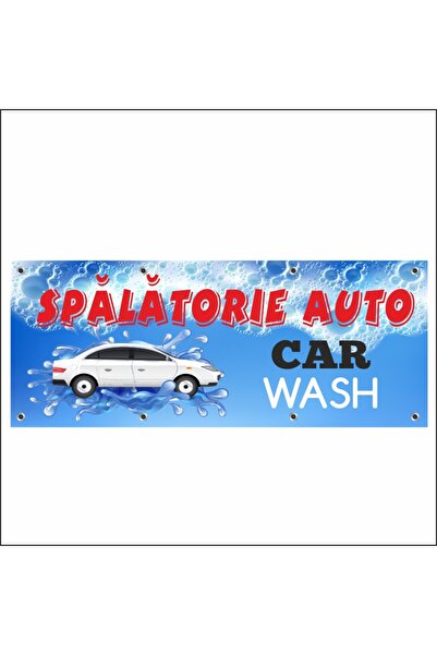 media Banner "Spalatorie auto" model 2, 150 x 60 cm