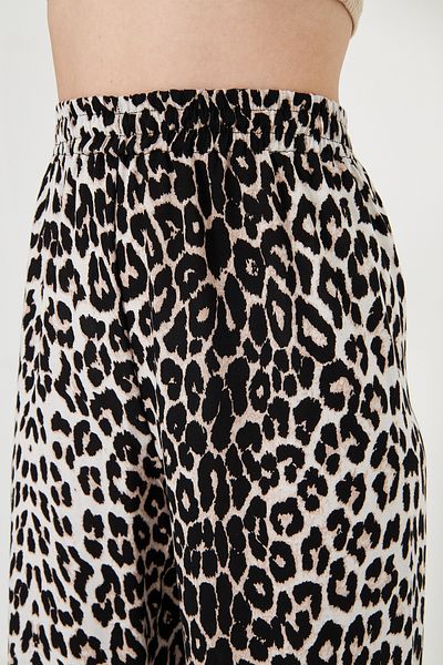 My Peak Roni Leopard Pants White