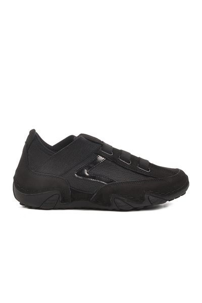 AYAKMOD Black Nubuck Genuine Leather Women's Casual Shoes 130 Z