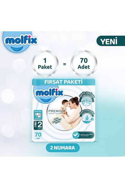 Molfix Premium Opportunity Package 2 Sizes 70 Pieces