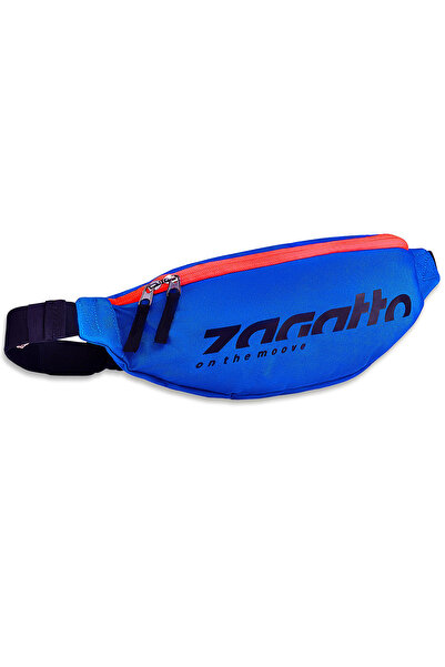 zagatto Μπλε τσάντα μέσης Zagatto®, Unisex, Ελαφριά, Αδιάβροχη, 15x39x10 cm, ...