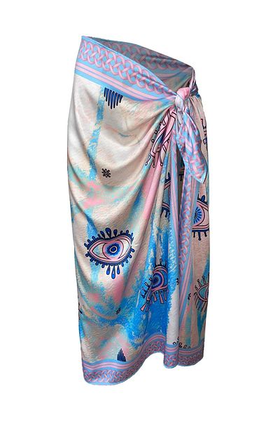 Bolder Elena Batik Eyes Satin Pareo 145*95 Χωρίς Εσώρουχα