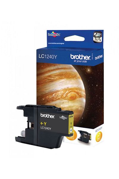 Brother Original Brother LC1240Y Ink Cartridge, Yellow, 600 pages