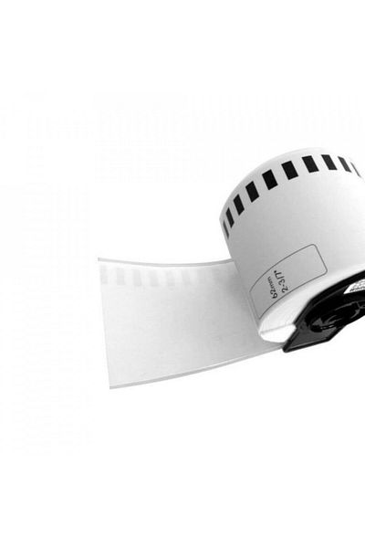 I-AICON Brother DK-22212, Compatible Labels, Black on White, 62mm x 15mm - i-Aicon