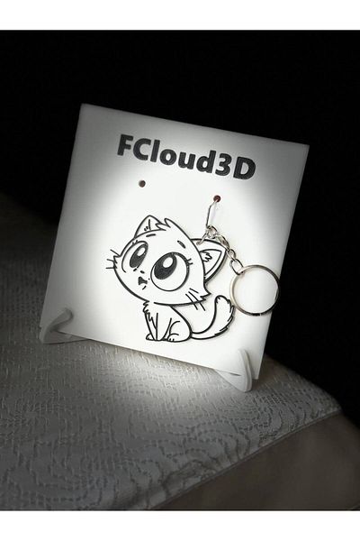 Fcloud Cat Keychain Lilo Model