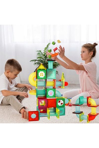 ideal STORE Intelligent Construction Set Ball Track Kulodrome Slide 3D idealSTORE