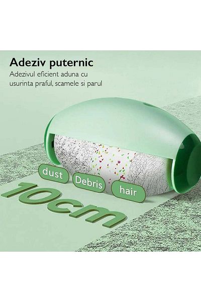 Kdhome Rolă reutilizabilă din silicon KD Home CleanSwipe, verde