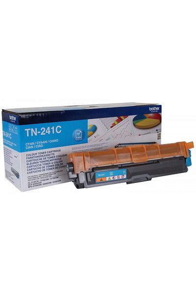 Brother Brother Original Toner Cartridge TN-241C, Cyan, 1400 pages