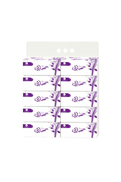 tahani tissue مناديل ناعمة 10 علب مناديل تهاني - 500 منديل في العلبه ثلاث طبقات ناعمة