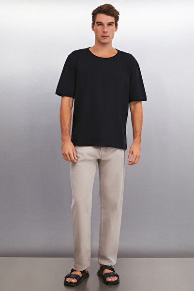 GRIMELANGE Davinsono Men's Black T-Shirt