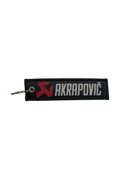 Promojoy Motorcycle Keychain - Akrapovic Woven Keychain Promojoy