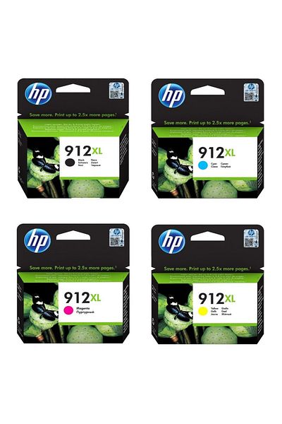 HP Set cartuse originale HP 912XL
