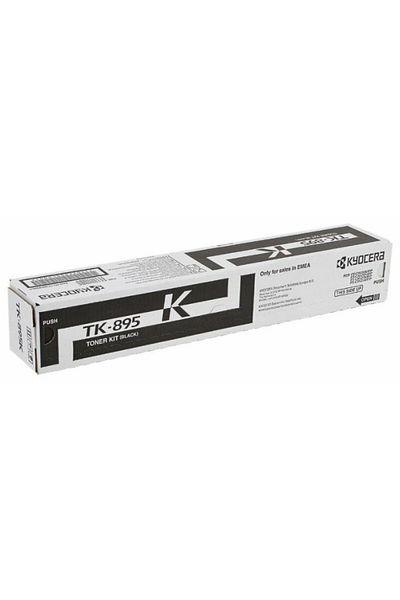 KYOCERA Original Kyocera TK-895K Toner Cartridge, Black, 12000 pages