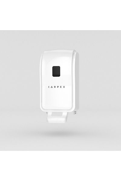 Carpex Optima Mini Manual Reservoir Liquid Soap Dispenser White