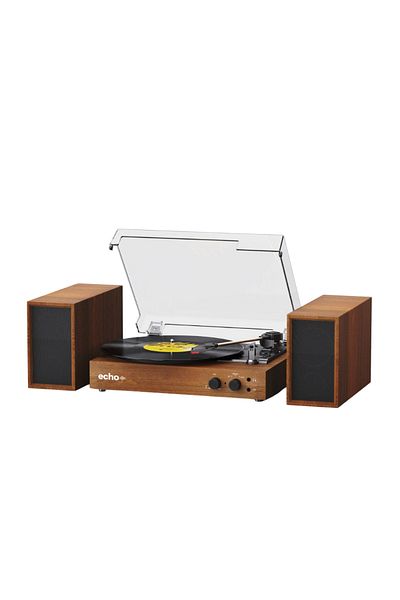 Echo Audio Frankie Bluetooth Record Player with External Speakers