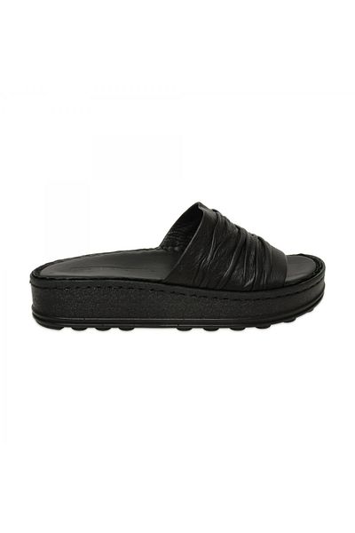 Mammamia D25Yt-1425 Daily Black Women's Slippers