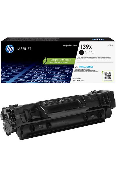 HP Original HP 139x / W1390X Toner Cartridge, Black, 4000 pages
