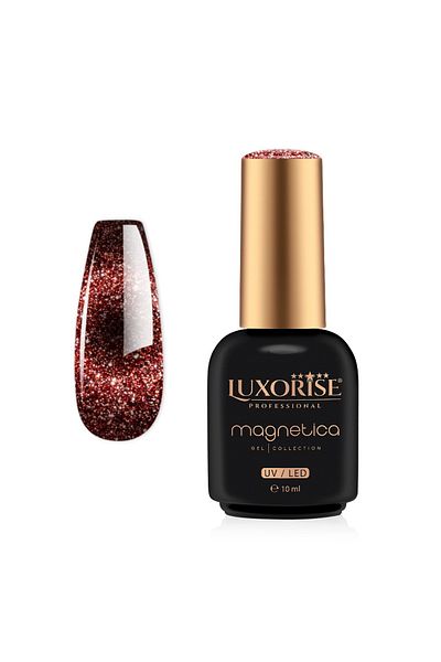 LUXORISE Oja semipermanentă MAGNETICA - Căldură holografică fascinantă 10ml