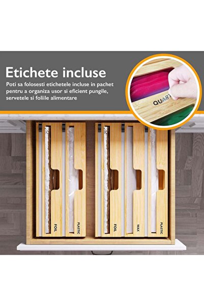 Kdhome KD Home TidyRoll Pro Kitchen Paper Roll Holder and Shelf, Black