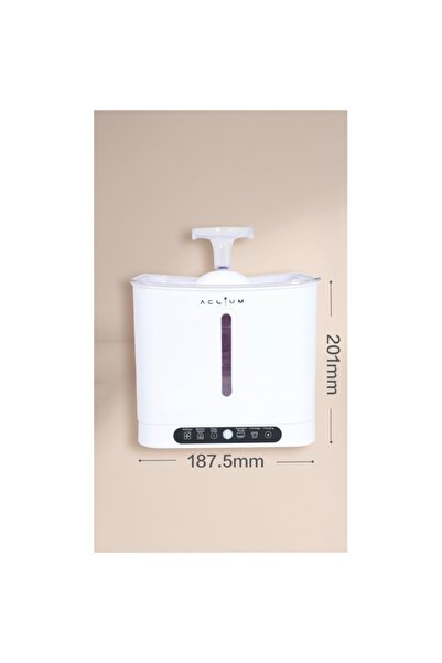 aclıum Sensörlü Kedi Köpek Su Sebili 185X185X201 mm