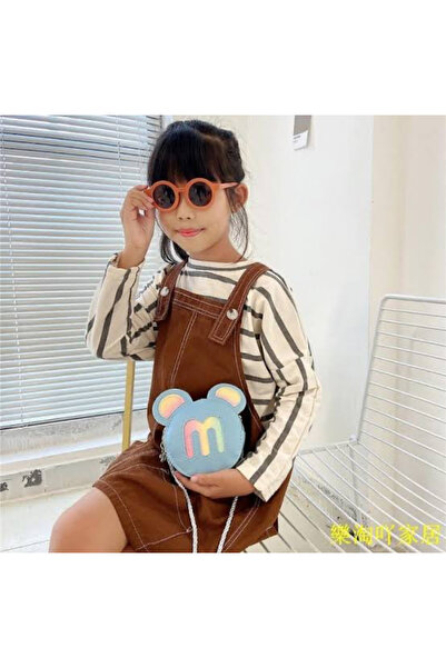 synshop Minnie Mickey Mouse Simli Model Deri Kız Çocuk Bebek Cüzdan Omuz Yan ...