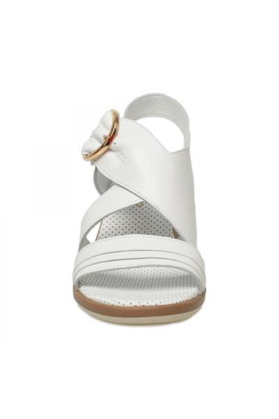 Mammamia D25Ys-2605 Casual White Women's Sandals